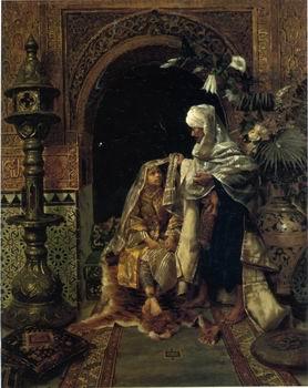 unknow artist Arab or Arabic people and life. Orientalism oil paintings  405 Sweden oil painting art